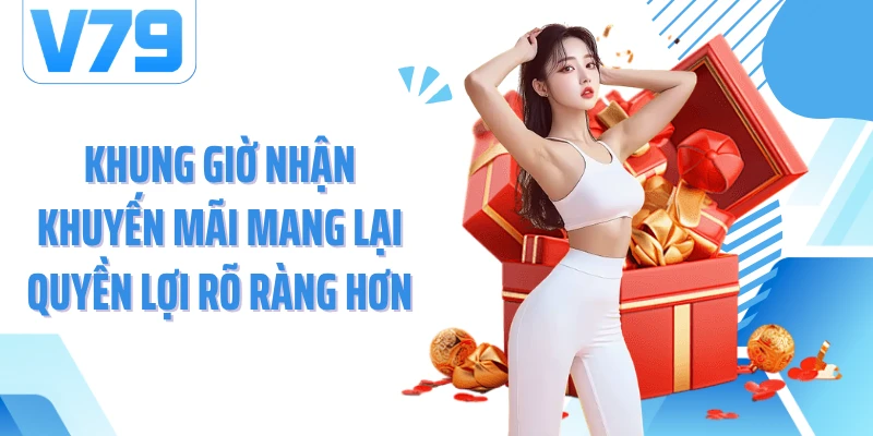 Khung giờ nhận khuyến mãi mang lại quyền lợi rõ ràng hơn